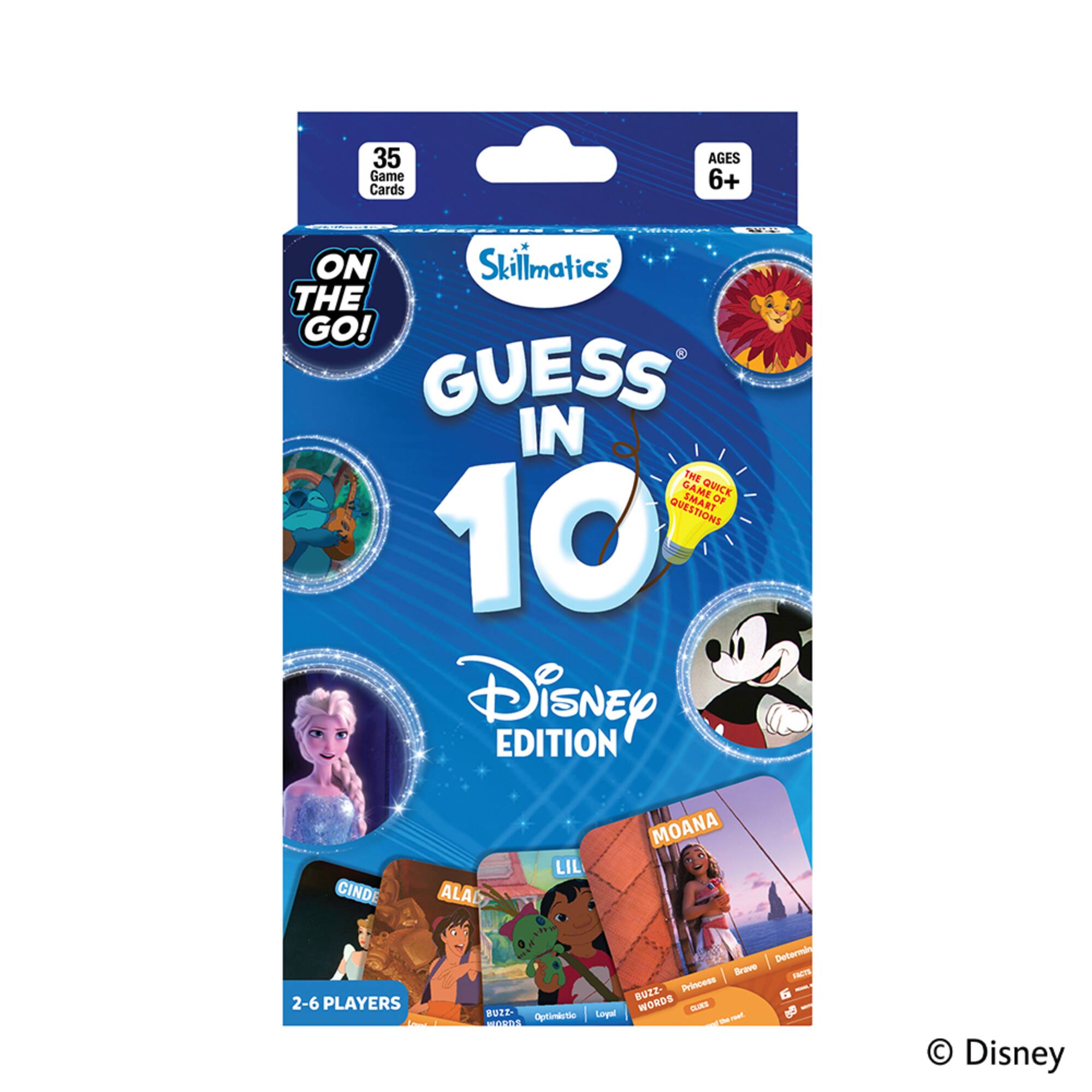 Skillmatics® Guess in 10® Disney® Edition Card Game